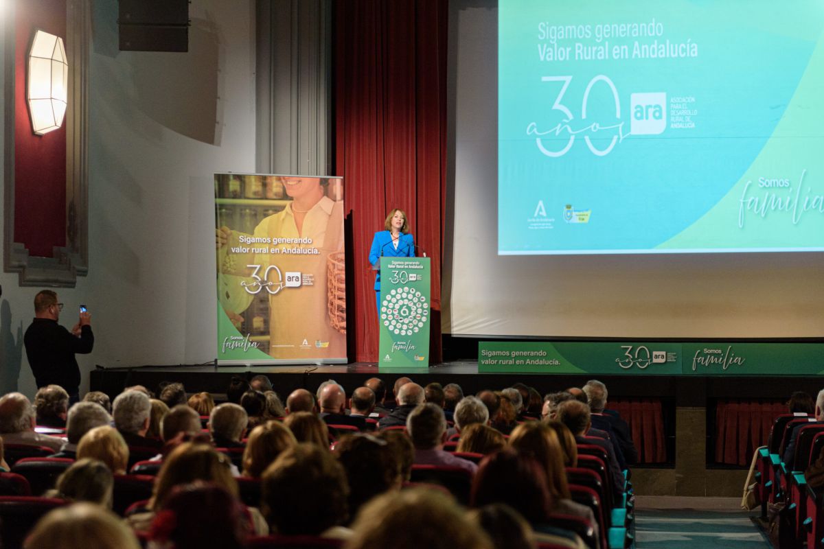 ARA celebra su 30º aniversario reivindicando el papel imprescindible de los Grupos de Desarrollo en el crecimiento económico de Andalucía