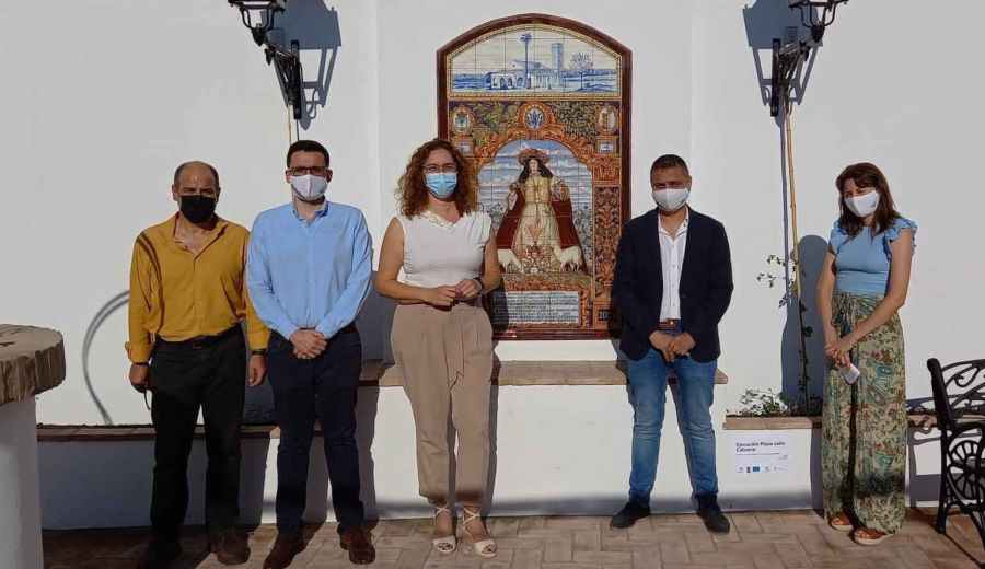 Bollullos de la Mitación inaugura un nuevo espacio urbano subvencionado por el programa LEADER de ADAD