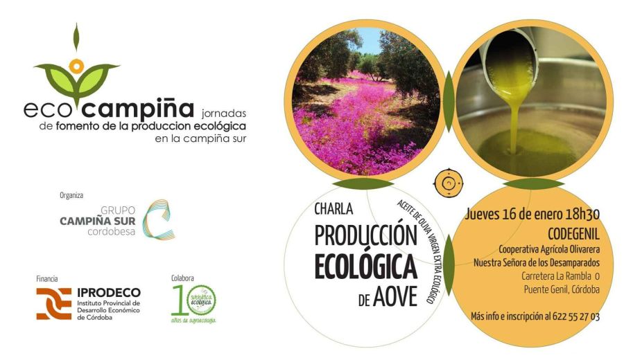 El GDR Campiña Sur Cordobesa pone en marcha unas jornadas para fomentar la agricultura ecológica en la comarca