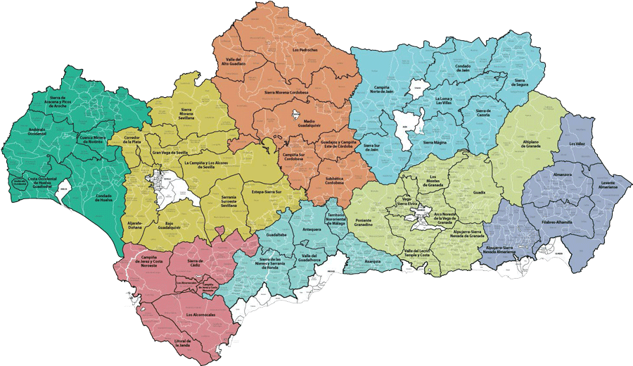 Los Grupos de Desarrollo Rural de Andalucía, más cerca de los fondos europeos LEADER 2023-2027