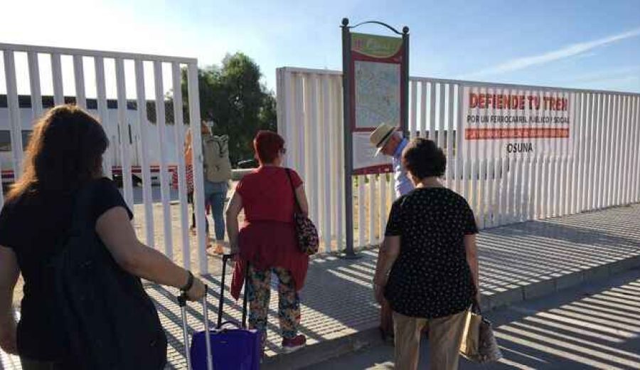 Osuna y Pedrera reclaman la firma del convenio de la variante ferroviaria y lamentan las nuevas “demoras”
