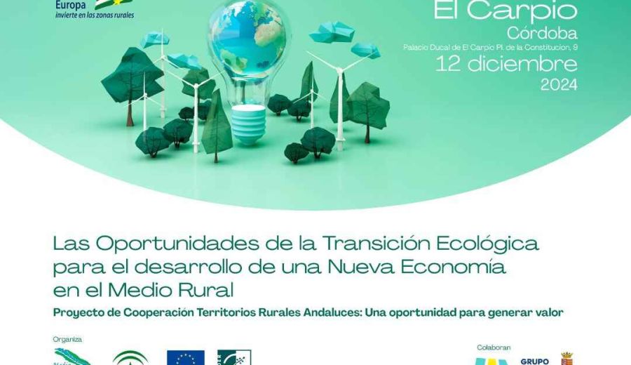 Jornada “Las oportunidades de la transición ecológica para el desarrollo de una nueva economía en el medio rural”