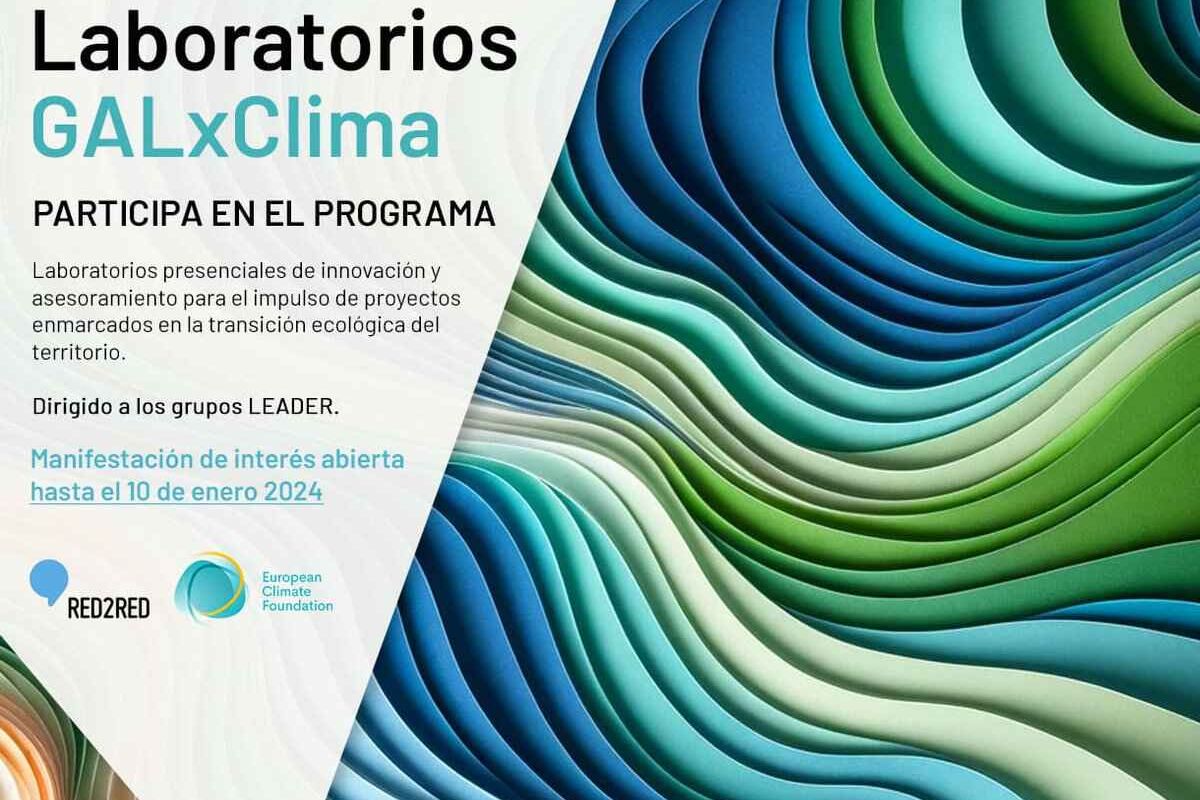 ¿Eres un Grupo LEADER? Participa en el programa Laboratorios GALxClima