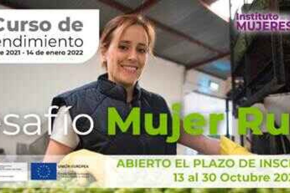 I Curso online Emprendimiento “Desafío Mujer Rural”