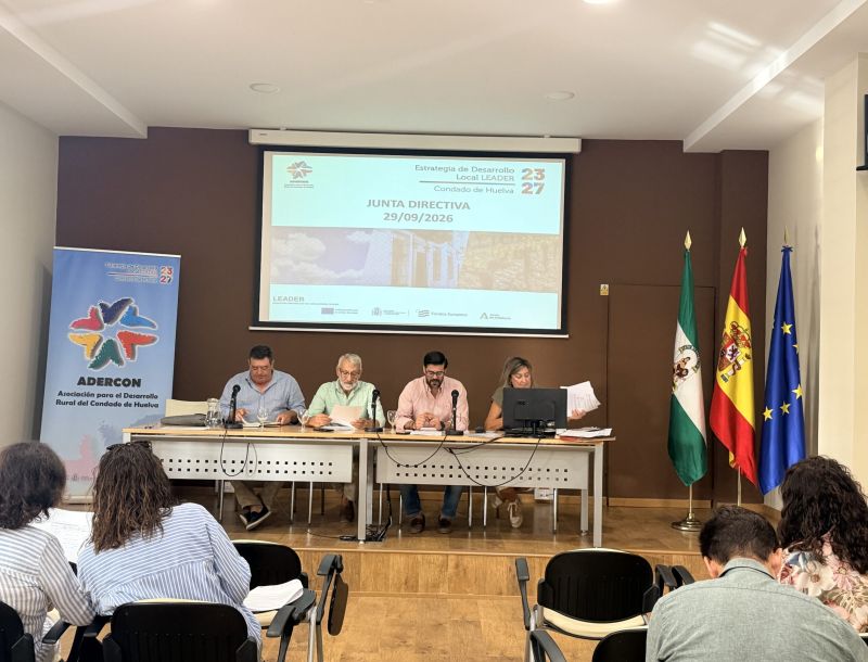 El GDR Condado de Huelva aprueba ayudas LEADER de más de 907.000€ para proyectos de desarrollo comarcal