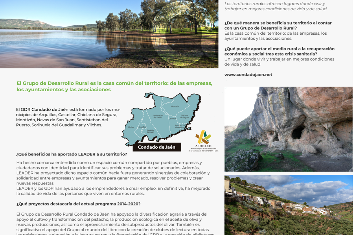 GDR Condado de Jaén: “El GDR es la casa común del territorio: de las empresas, los ayuntamientos y las asociaciones”
