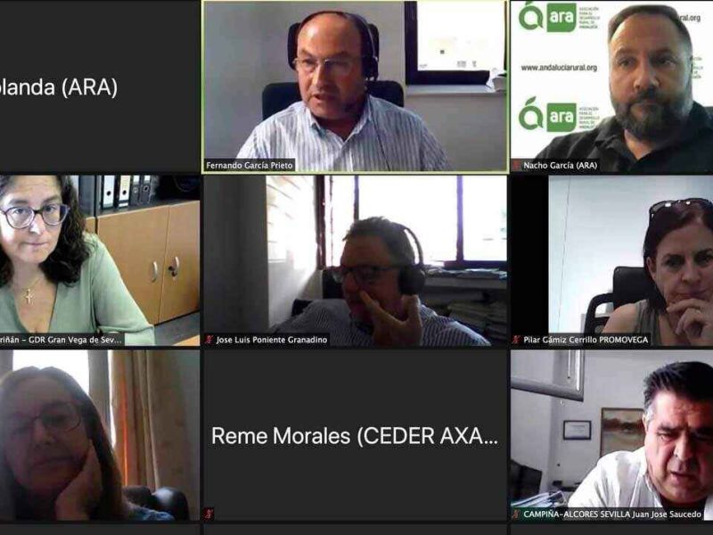 Reunión técnica de coordinación de ARA con los Grupos de Desarrollo Rural