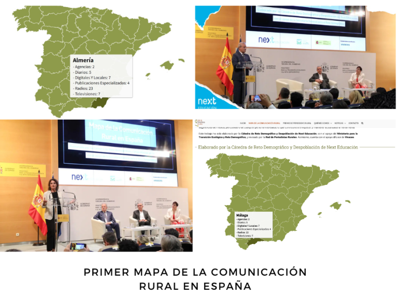 Casi 3.000 medios locales integran el primer “Mapa de la Comunicación Rural en España”
