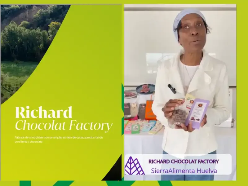 Esther Richardson y su chocolate saludable y sostenible en la Sierra de Huelva