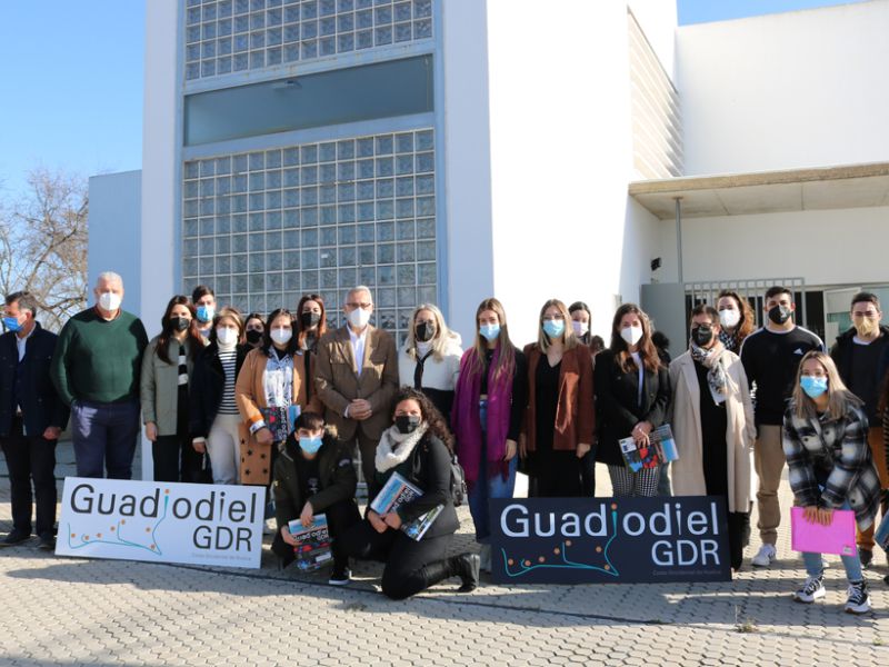 Diputación de Huelva  y el GDR Guadiodiel clausuran el Plan HEBE facilitando prácticas profesionales a 30 jóvenes de la comarca