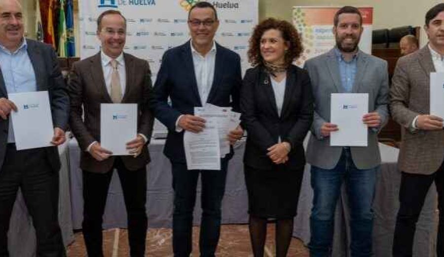 Diputación y los GDR de Huelva suscriben el convenio para la sexta edición de las becas HEBE