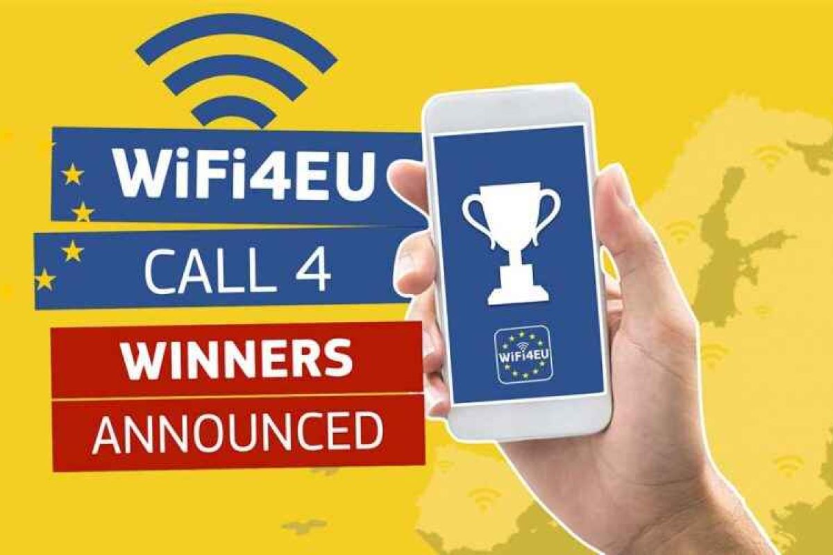 Un total de 224 municipios españoles, beneficiarios de la cuarta convocatoria de WiFi4EU