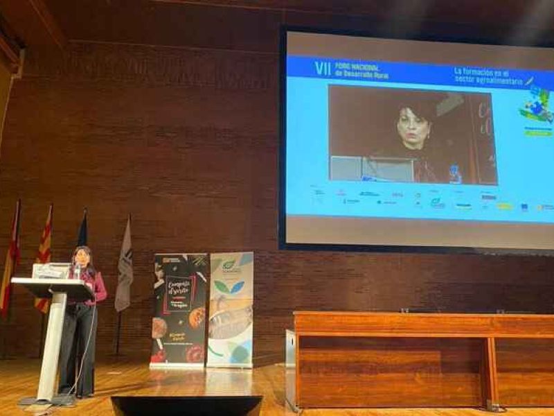 La directora general de Desarrollo Rural, Innovación y Formación Agroalimentaria resalta la importancia de la transferencia de conocimiento como elemento clave para el fortalecimiento del medio rural