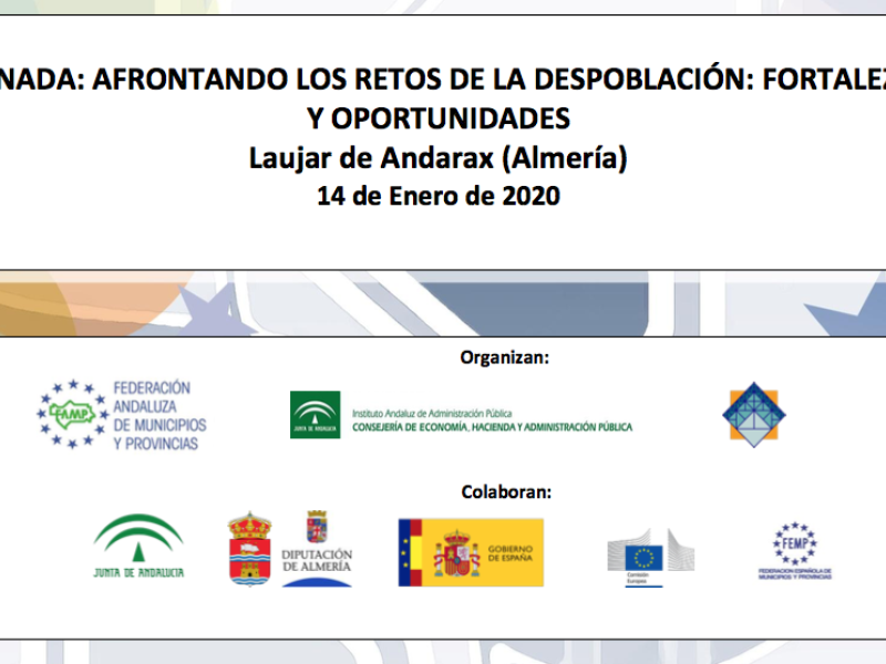 Jornada “Afrontando los retos de la despoblación: Fortalezas y Oportunidades” de la FAMP