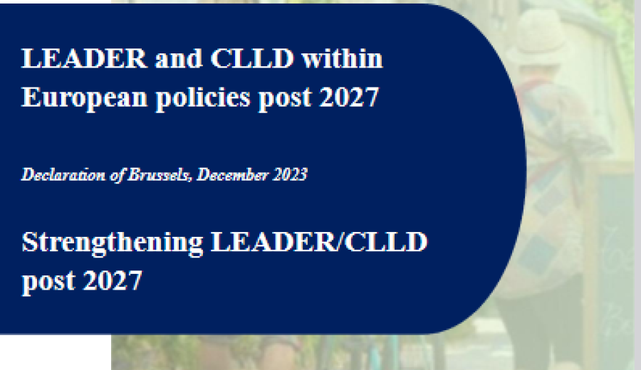 Declaración de Bruselas: LEADER y el Desarrollo Local Participativo dentro de las políticas europeas después de 2027