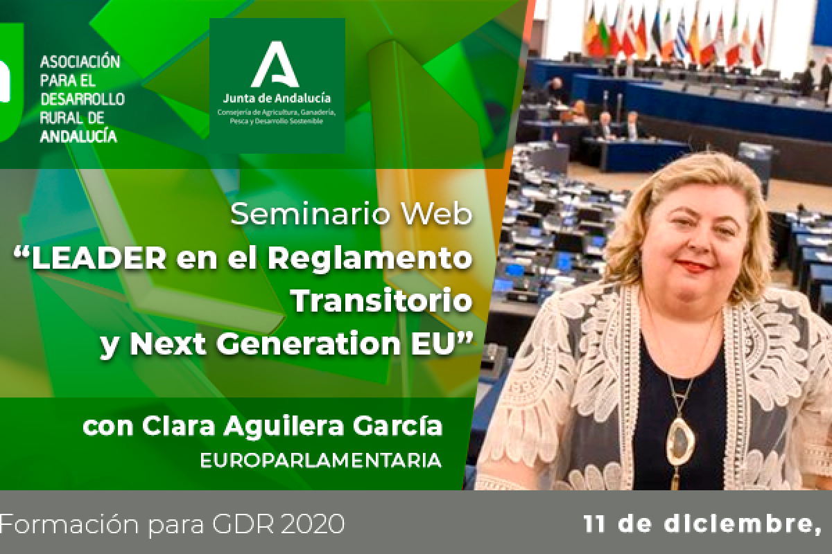 Seminario web “LEADER en el Reglamento Transitorio y Fondo Next Generation EU”