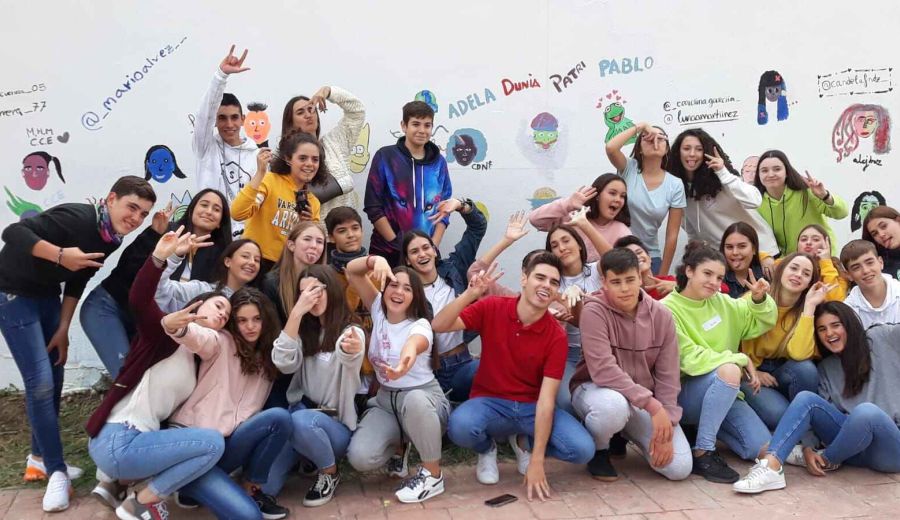 Jóvenes mediadores y mediadoras de 15 centros educativos del Valle del Guadalhorce se forman en valores, participación y crecimiento personal