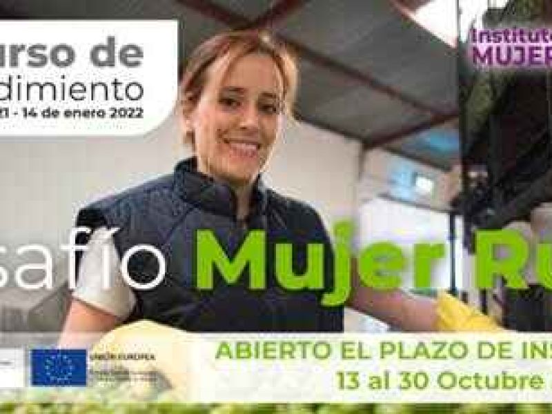 I Curso online Emprendimiento “Desafío Mujer Rural”
