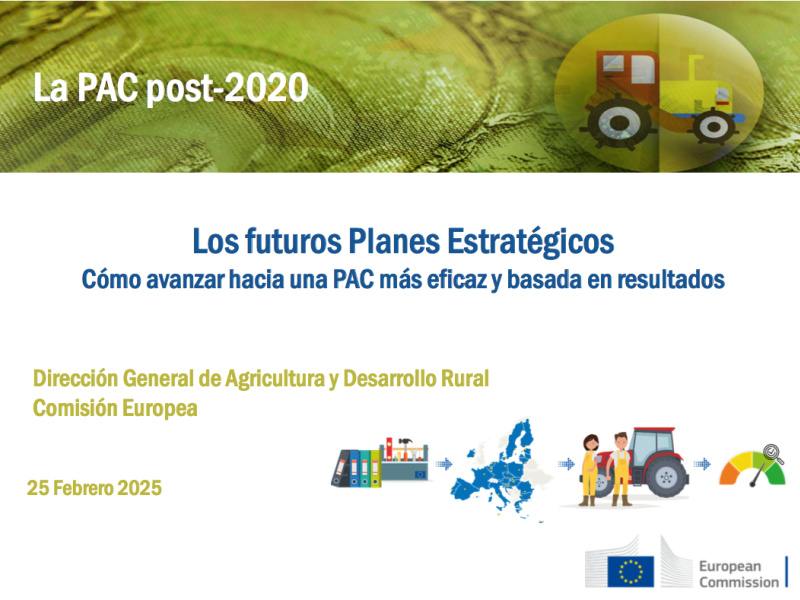 Participa en la elaboración del Plan Estratégico de España para la PAC post 2020