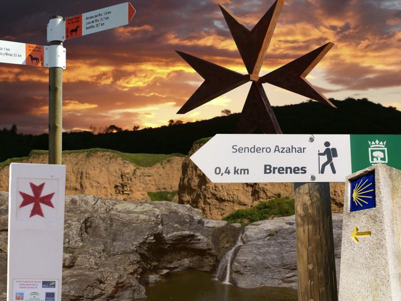 Grupos de Desarrollo Rural de Sevilla y Cádiz promocionan con LEADER los Caminos Jacobeos  