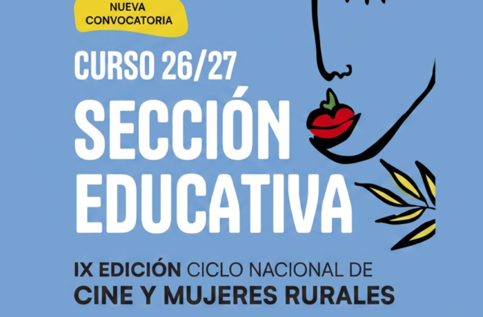 Abierta la convocatoria para participar en la sección educativa del Ciclo Nacional de Cine y Mujeres Rurales en 2026-2027