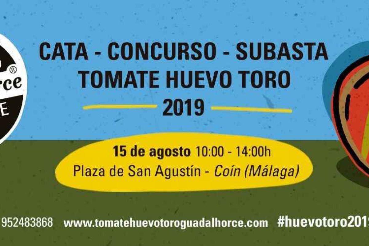 Cata – Concurso – Subasta Tomate Huevo Toro 2019 organizado por el GDR Guadalhorce