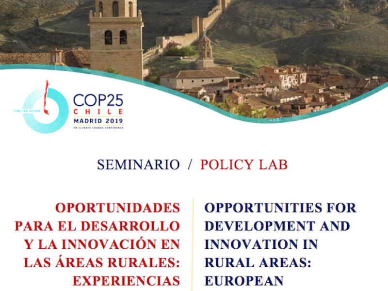 El Ministerio de Transportes y la red EUKN publican el Informe final sobre el seminario “Oportunidades para el Desarrollo y la Innovación en las Áreas Rurales: Experiencias Europeas”