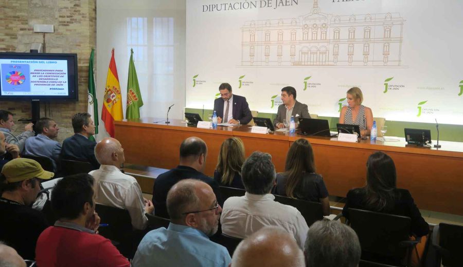 Diputación de Jaén y  la Fundación Estrategias presentan un libro con los indicadores para medir la consecución de los Objetivos de Desarrollo Sostenible a nivel provincial