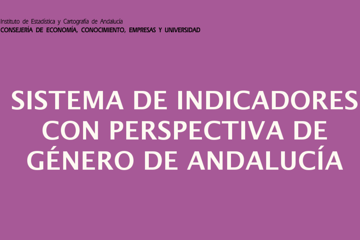 Se publica el Sistema de Información con Perspectiva de Género de Andalucía