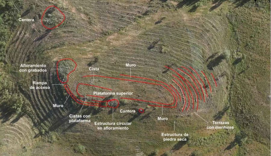Descubierta en territorio del GDR Andévalo Occidental de Huelva la mayor concentración megalítica de España