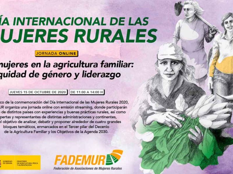 FADEMUR celebrará el Día Internacional de las Mujeres Rurales con un rompedor formato televisivo