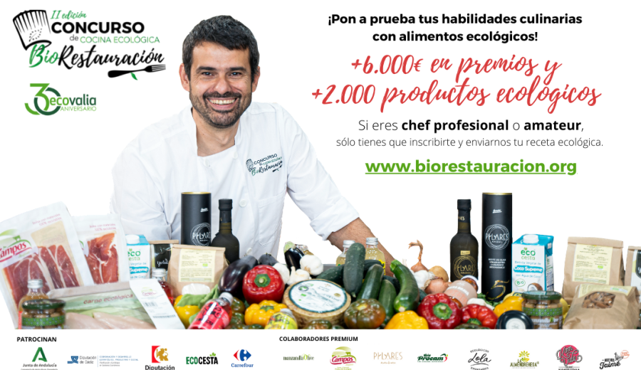 Ecovalia lanza la segunda edición del concurso de cocina ecológica BioRestauración
