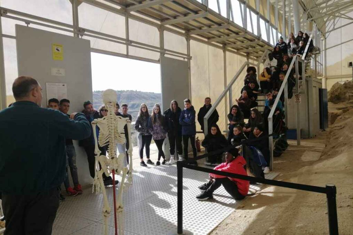 Comienza el programa de visitas a la Estación Paleontológica Valle del Río Fardes.