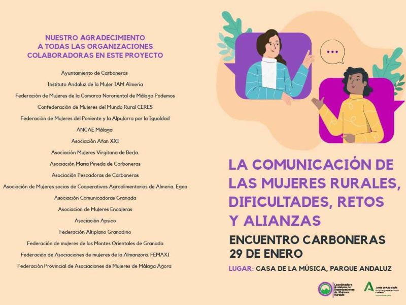 COAMUR organiza la jornada “La comunicación de las mujeres rurales: retos, dificultades y alianzas”