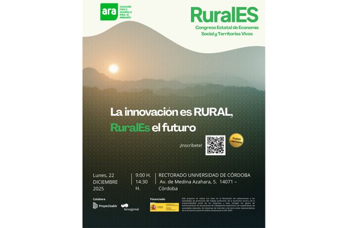 ARA organiza el Congreso RuralES sobre Economía Social y Territorios Vivos en Córdoba