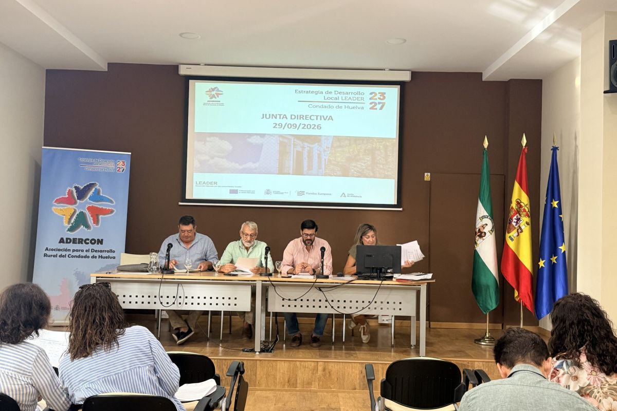 El GDR Condado de Huelva aprueba ayudas LEADER de más de 907.000€ para proyectos de desarrollo comarcal
