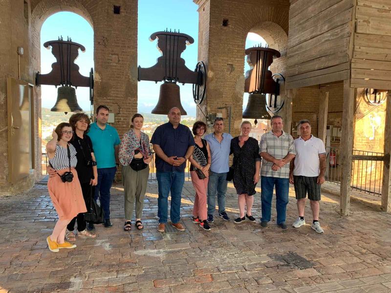 El Grupo de Acción Local de #Dedoplistakaro  en Georgia visita la Comarca de Guadix para compartir experiencias y buenas prácticas