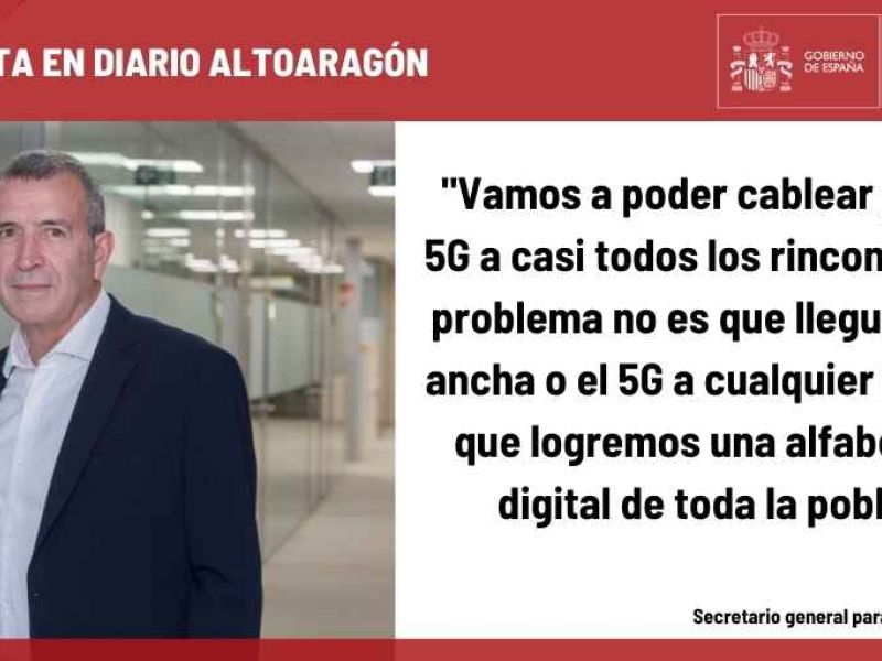 Francesc Boya Alós, secretario general para el Reto Demográfico: “Tenemos que conseguir atraer talento al medio rural y una economía diversificada y resiliente”