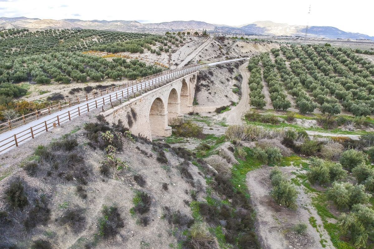 El Camino Natural Vía Verde Guadix Almendricos será una vía de movilidad rural activa en la comarca del Almanzora