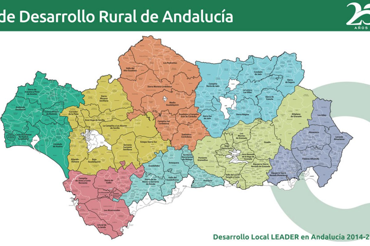 Agricultura duplica en 2020 el presupuesto de los Grupos de Desarrollo Rural de Andalucía al alcanzar los 54,2M€