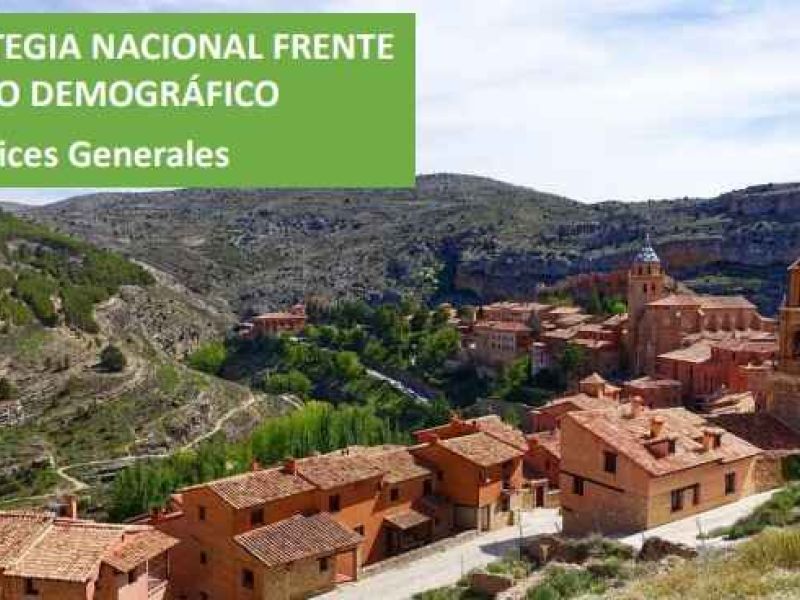 Directrices generales de la Estrategia Nacional frente al Reto Demográfico