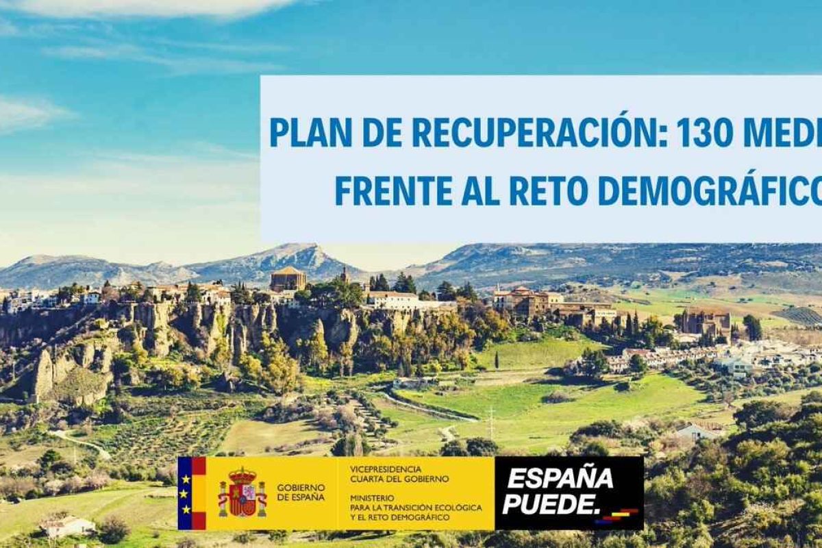 Plan de Recuperación: 130 medidas frente al  Reto Demográfico