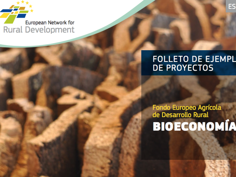 Folleto de ejemplos FEADER sobre bioeconomía en Europa