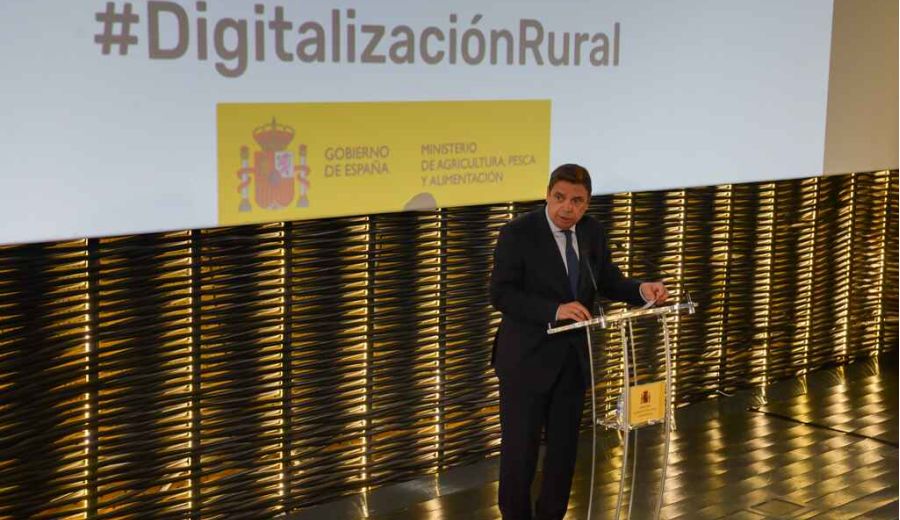Luis Planas: La digitalización es una apuesta clave para ofrecer igualdad de oportunidades y posibilidades de desarrollo al mundo rural