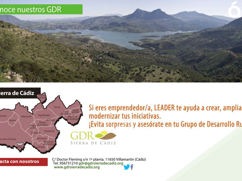 El GDR Sierra de Cádiz apoya nuevos proyectos LEADER en la comarca