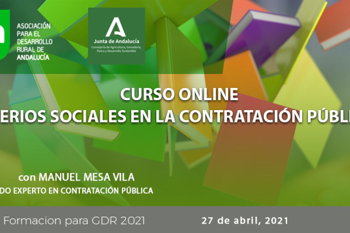 ARA organiza el curso online “Los Criterios Sociales en la Contratación Pública”