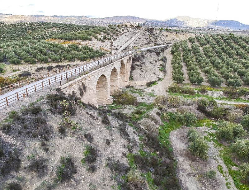 El Camino Natural Vía Verde Guadix Almendricos será una vía de movilidad rural activa en la comarca del Almanzora