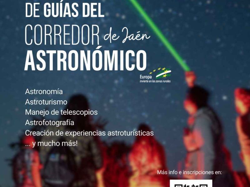 ¿Quieres formarte como guía del Corredor astronómico de Jaén?