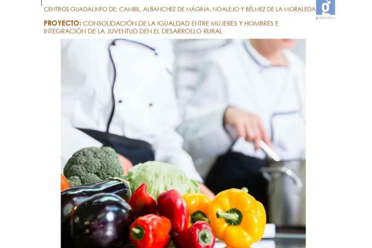 Sierra Mágina organiza cuatro cursos de manipulación de alimentos con el proyecto IGUALDER