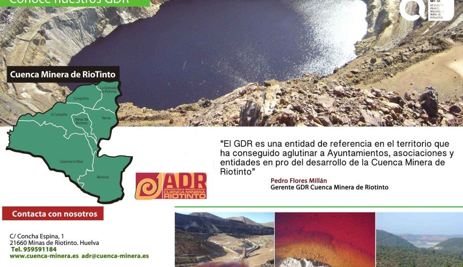 LEADER y el Plan HEBE plantan cara a la despoblación en la Cuenca Minera de Riotinto